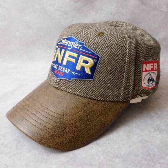 2019 Wrangler National Final Rodeo Las Vegas Limited Edition Wool Baseball Cap - Picture 1 of 8